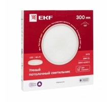 Умный потолочный светильник 300 мм 24W EKF Connect