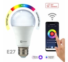 Умная лампа EKF Connect RGBW E27