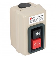 Выключатель кнопочный с блокировкой ВКИ-216 EKF