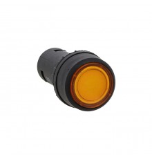 Кнопка SW2C-10D желтая с подсветкой EKF
