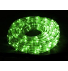 Дюралайт LED квадрат зеленый 3жил 60L/m 17*11мм
