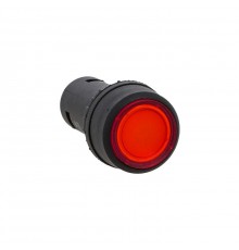 Кнопка SW2C-10D красная с подсветкой EKF