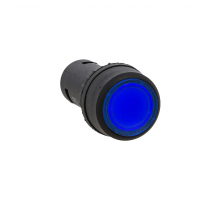Кнопка SW2C-10D синяя с подсветкой EKF