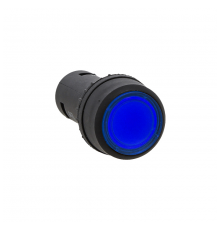 Кнопка SW2C-10D синяя с подсветкой EKF