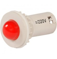 Лампа сигнальная СКЛ 11-А-К-2-220 красная