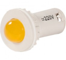 Лампа сигнальная СКЛ 11-А-Ж-2-220 желтая