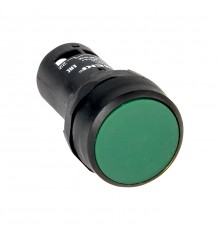 Кнопка SW2C-11 зеленая без подсветки EKF