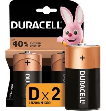 Батарейка LR20 D Basic 2BL DURACELL